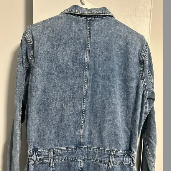 NWT Universal Thread Utility Baggy Denim Jumpsuit Women's Size 10 - Picture 10 of 14